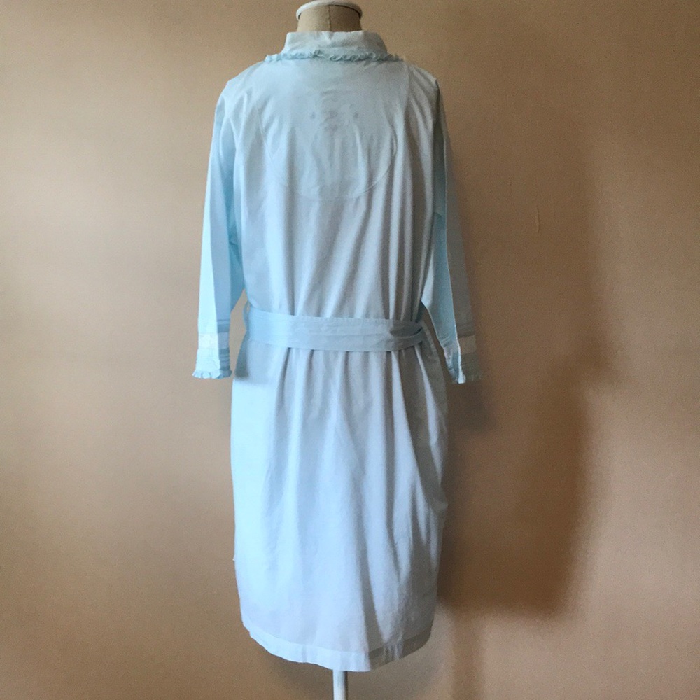 Kim Rogers Intimates Baby Blue Robe - Picture 3 of 4